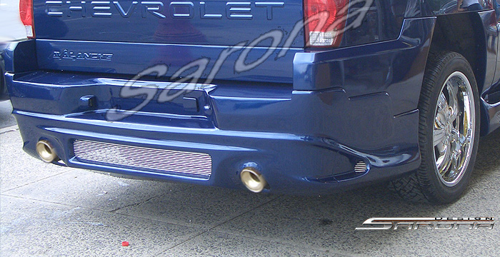 Custom Chevy Avalanche Rear Bumper  Truck (2002 - 2006) - $590.00 (Part #CH-009-RB)